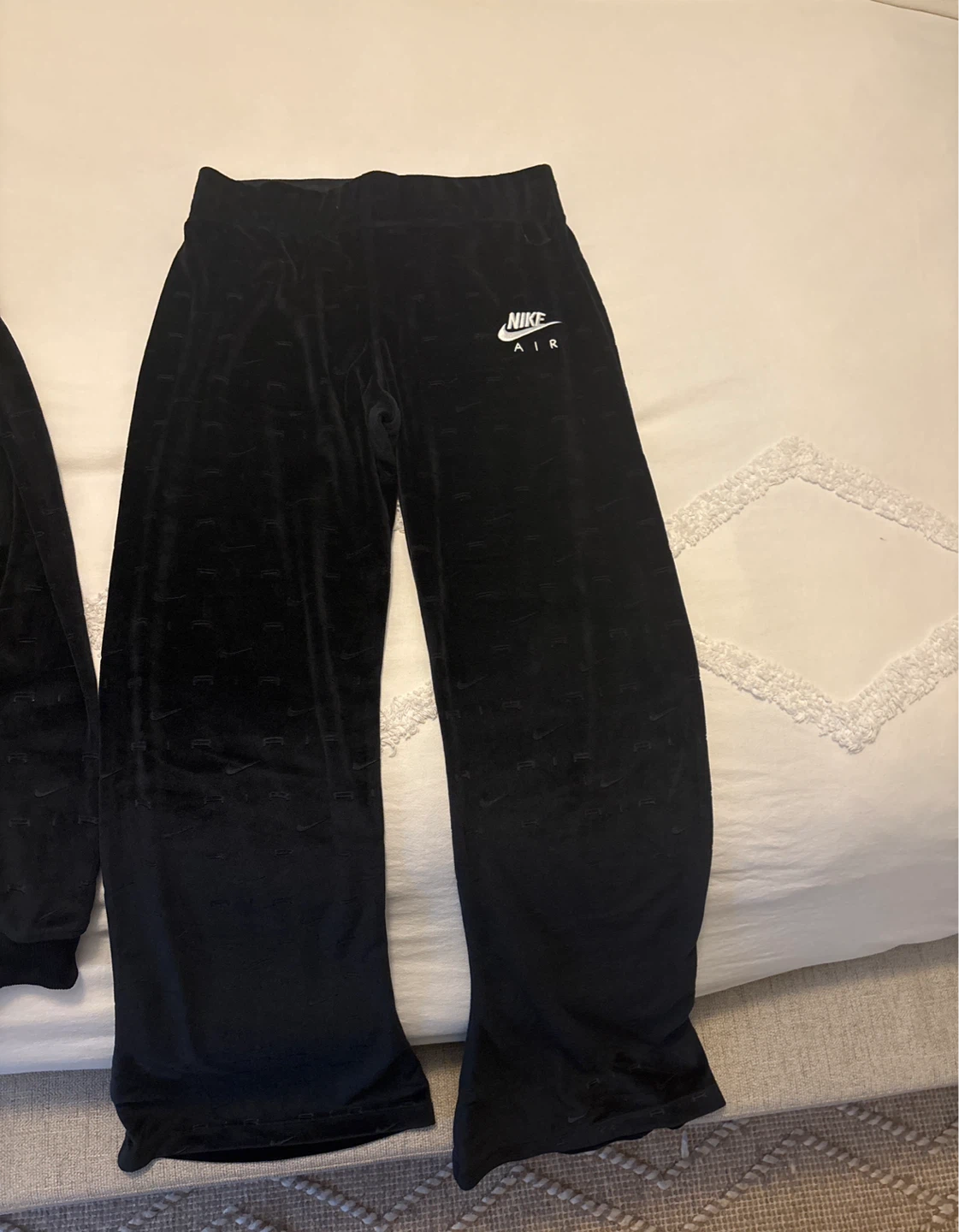 Nike Air Velour Tracksuit Set - Black - photo 2