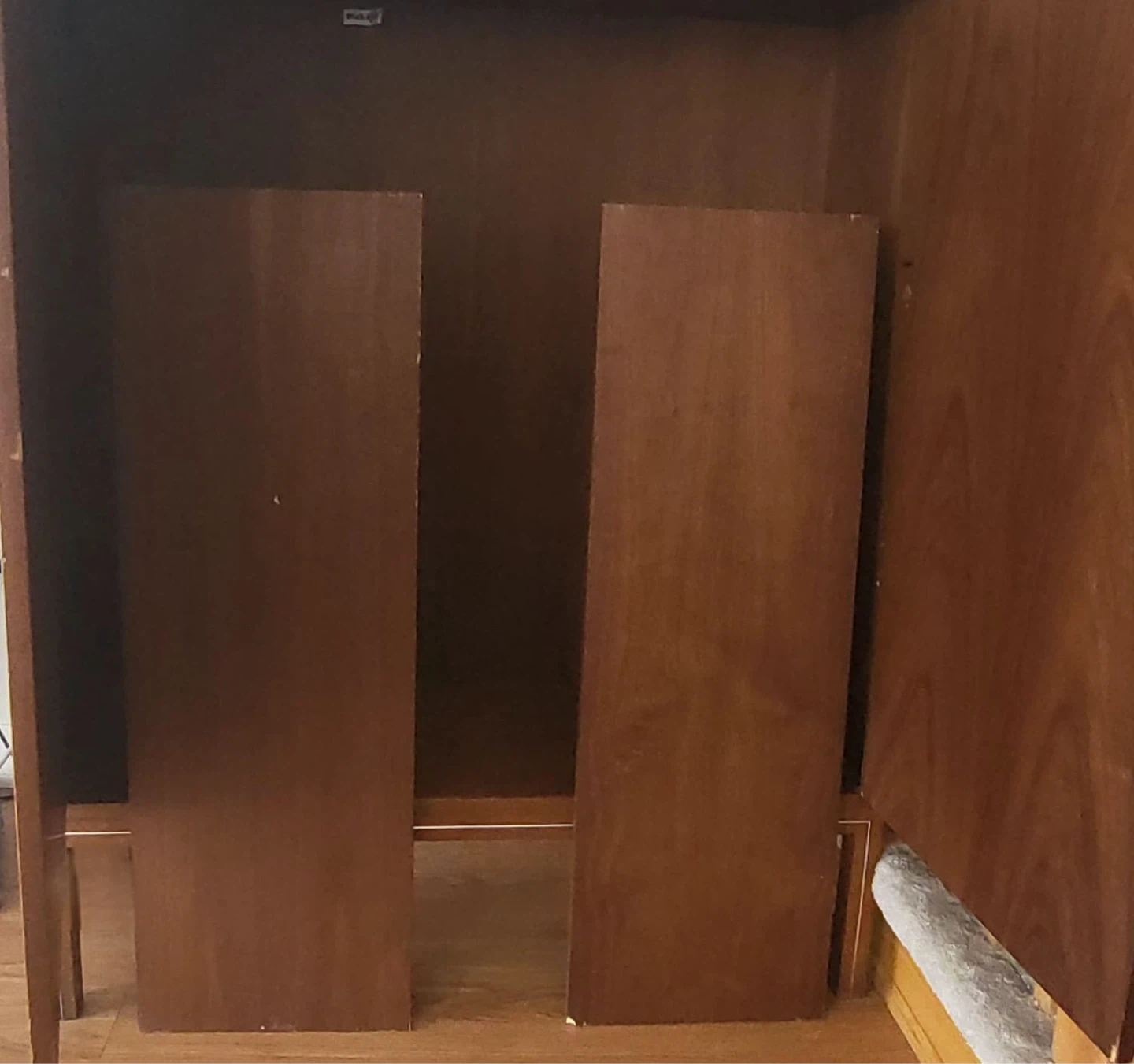 Wooden Cabinet with Double Doors