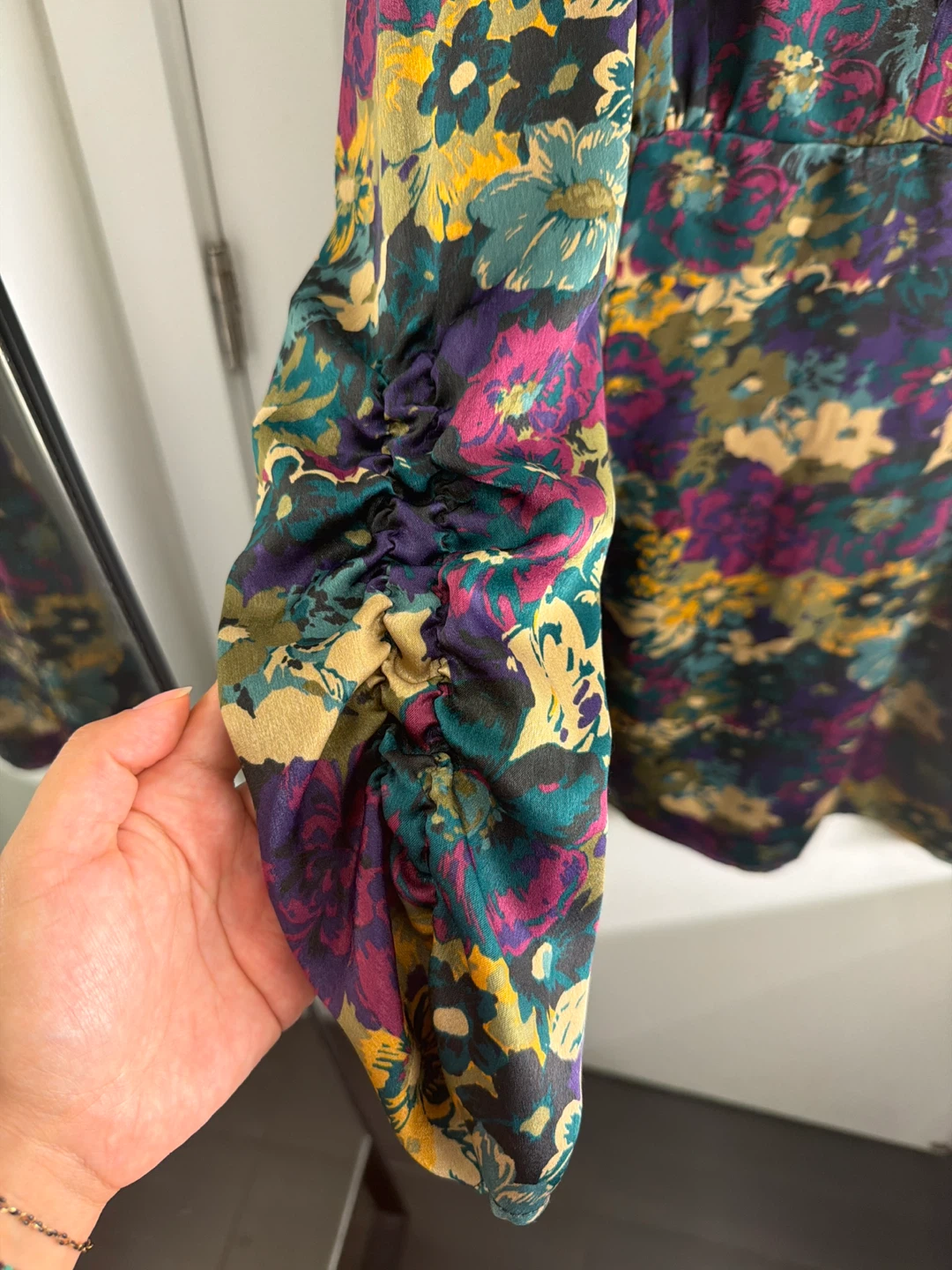 ZARA Floral Print Mini Dress - photo 3