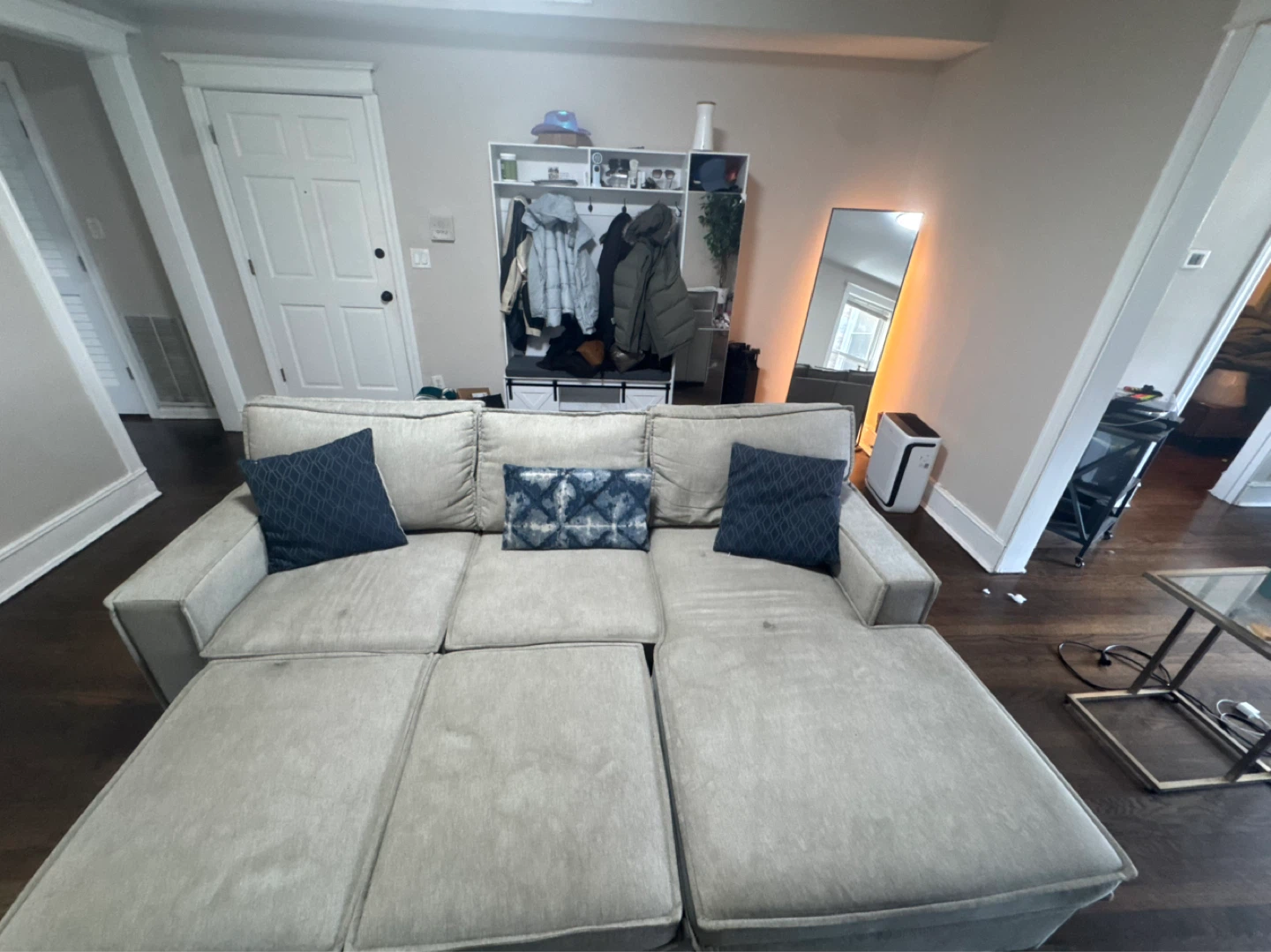 Sectional Sofa with Storage Chaise - photo 2