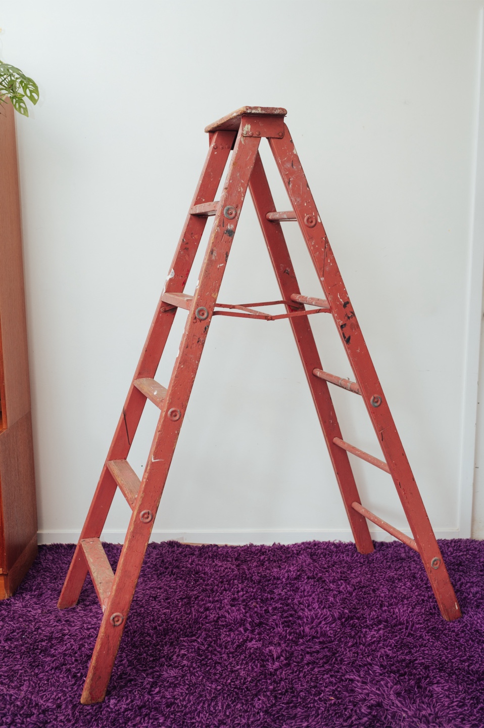 Vintage Loft Studio Ladder - Heavy