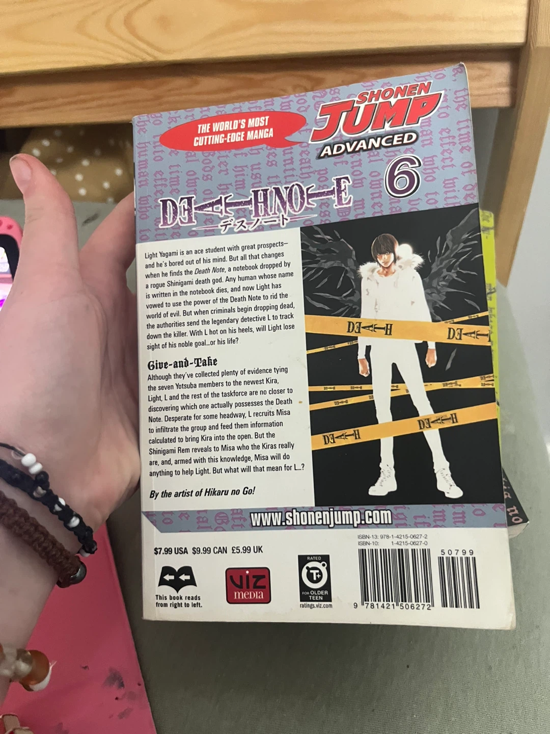 Death Note Vol. 6 Manga - Shonen Jump Advanced - photo 2