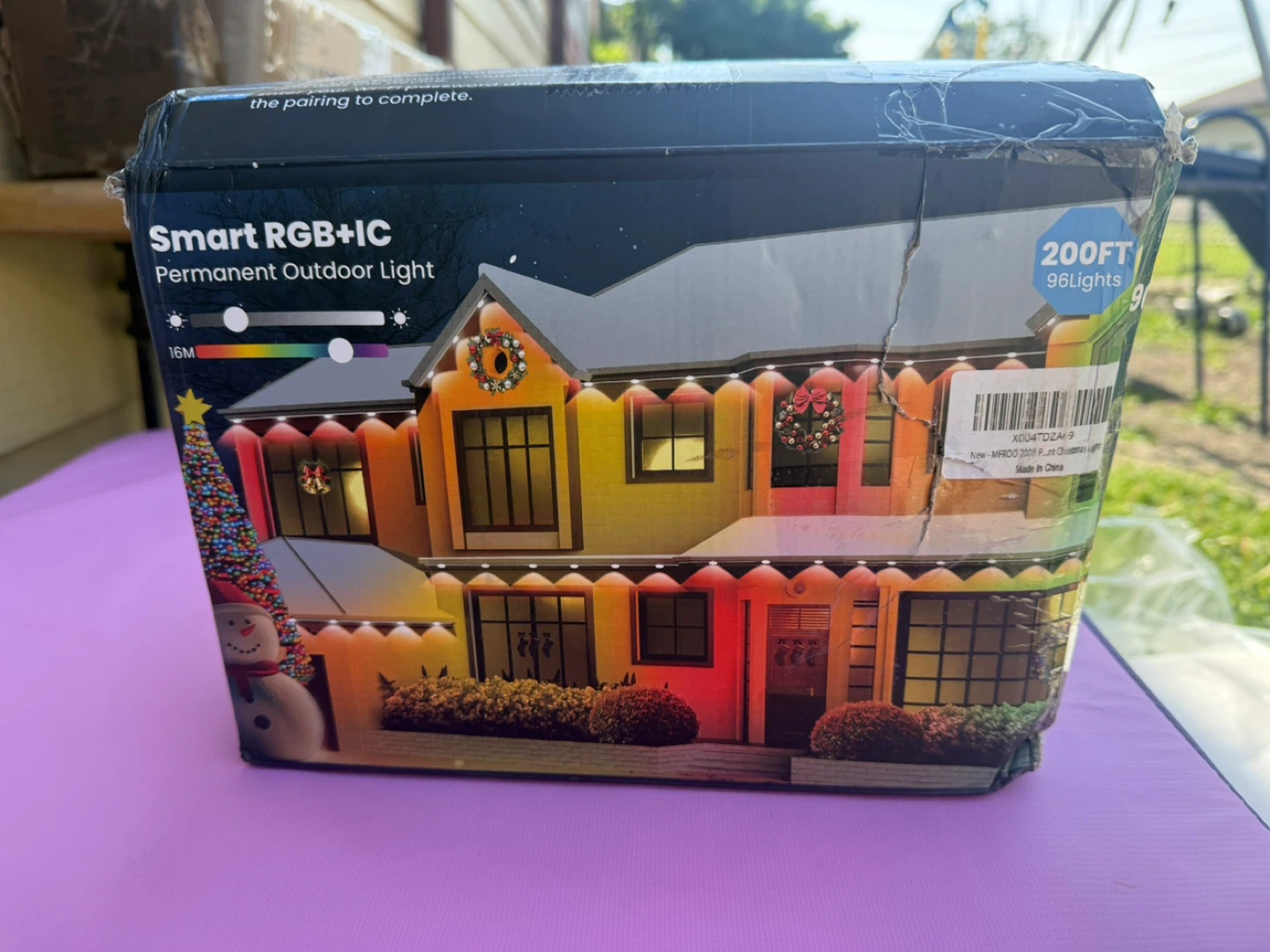 Smart RGB+IC Permanent Outdoor Lights 200FT 96 Lights