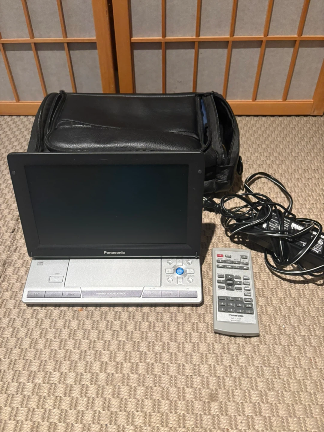Panasonic Portable DVD Player with Remote and Bag