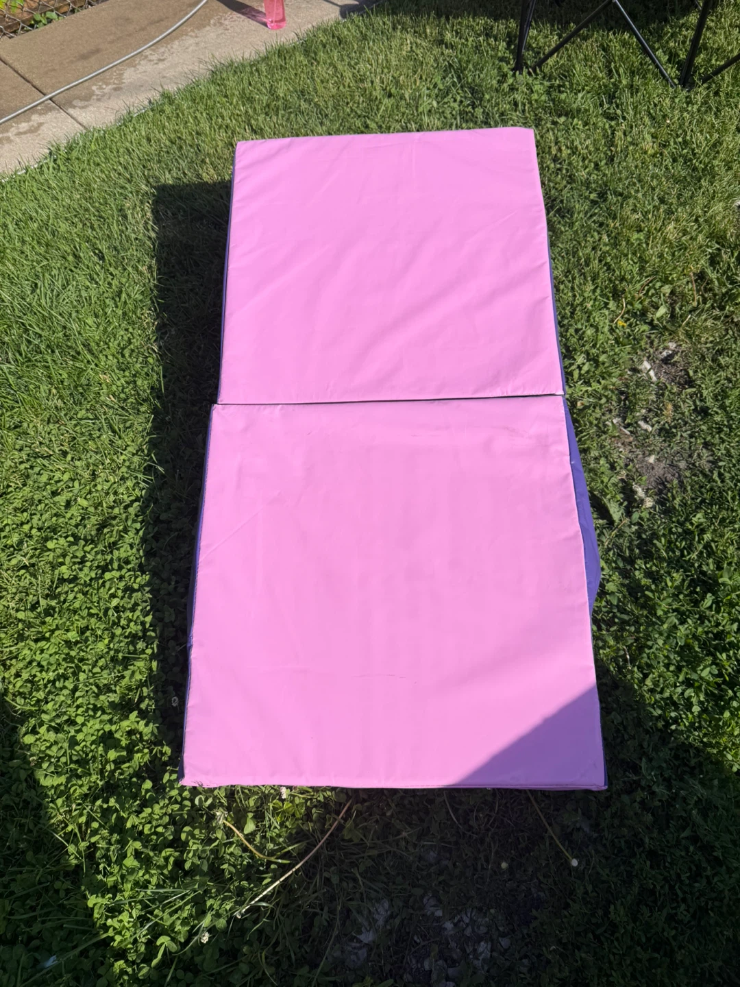 Pink and Purple Folding Gymnastics Mat - photo 2