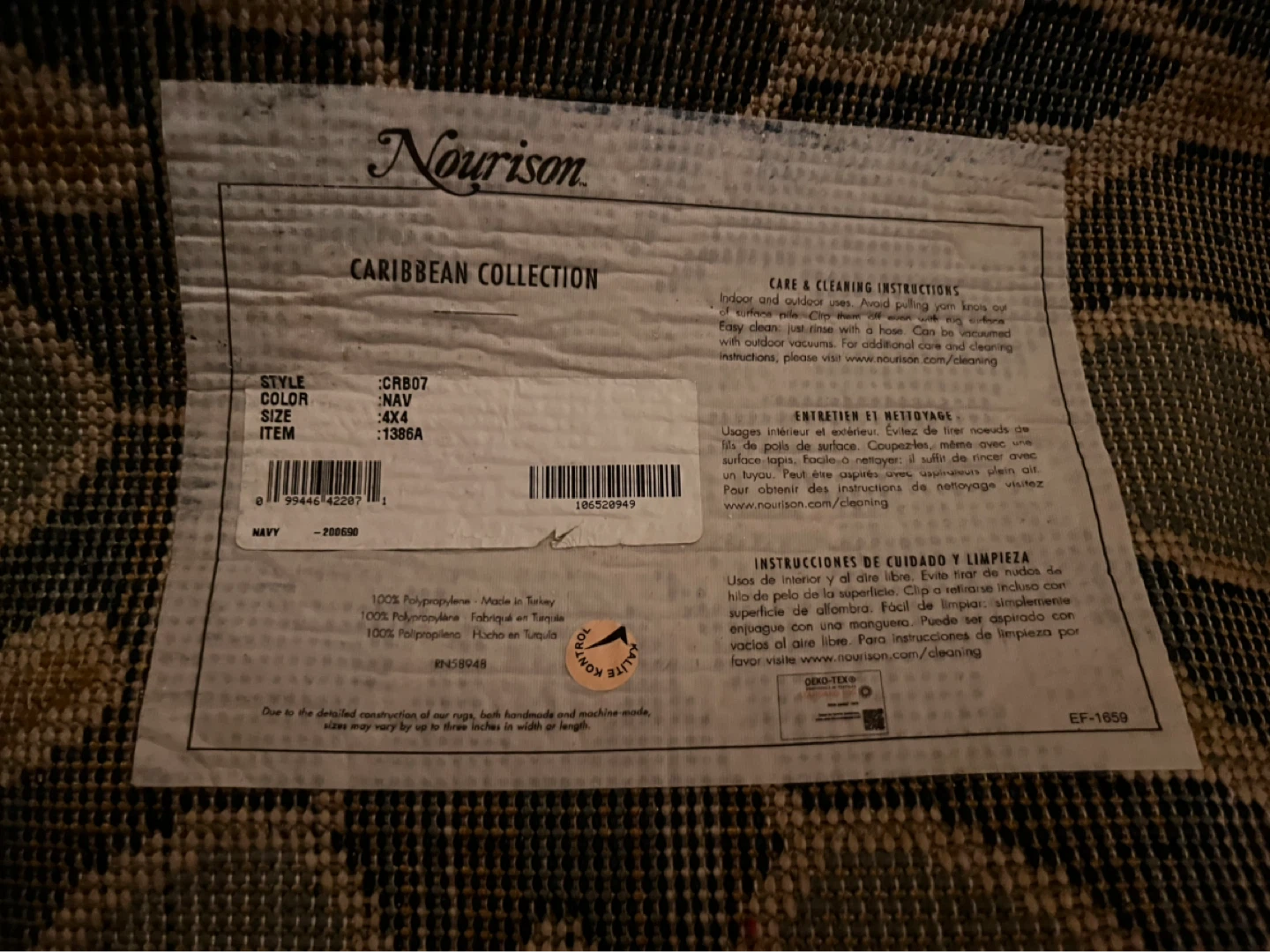 45.5” Round Rug - photo 2