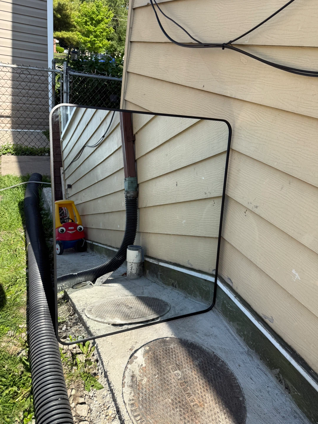 Framed Wall Mirror