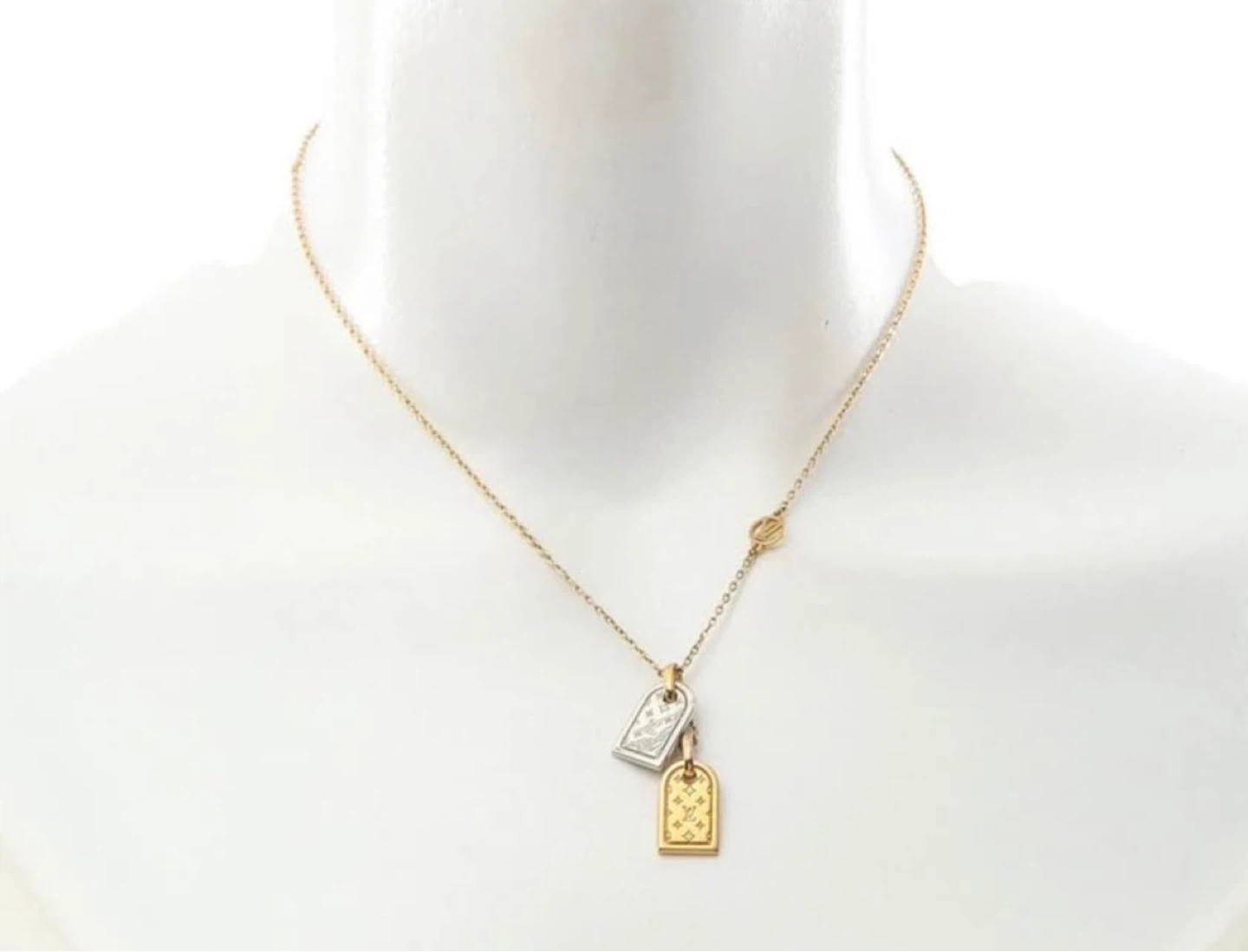 Louis Vuitton Monogram Tag Necklace - photo 3