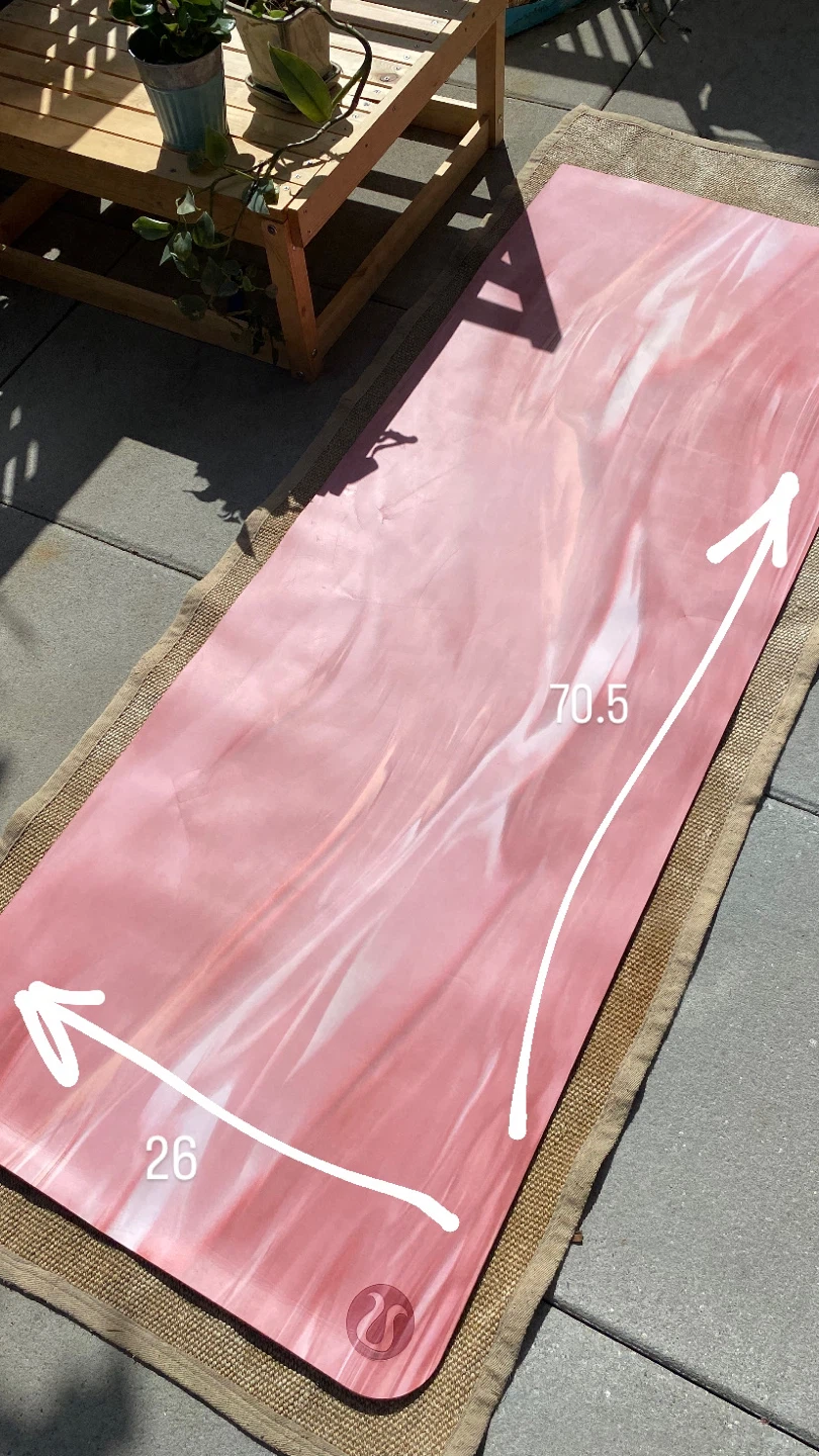 Lululemon pink Yoga Mat