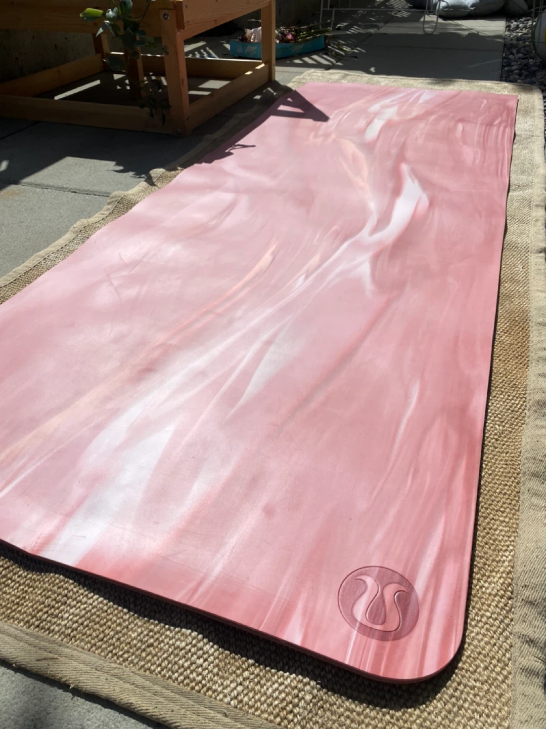 Lululemon pink Yoga Mat - photo 2