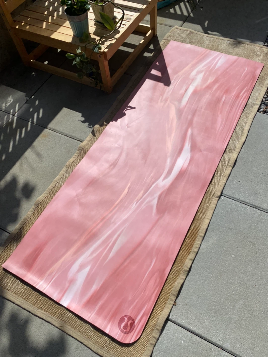 Lululemon pink Yoga Mat - photo 4