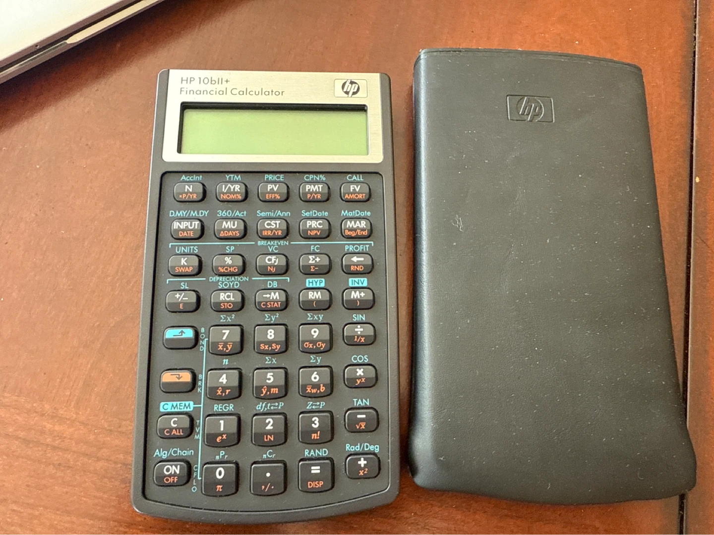 HP 10bll+ Financial Calculator with Case
