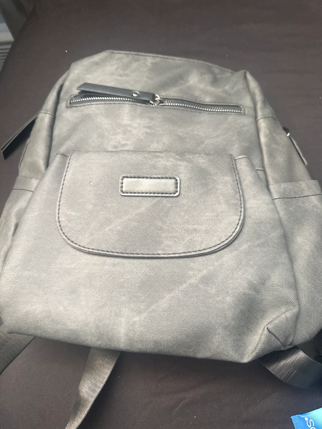 Grey Canvas Backpack - photo 2