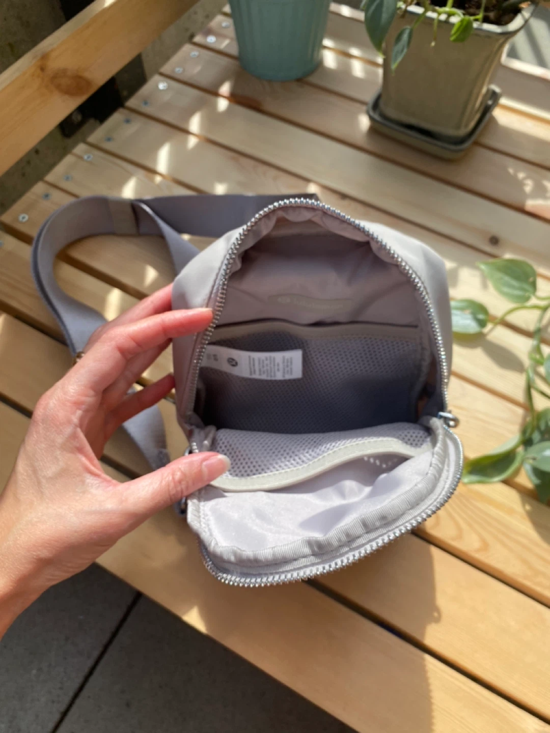 Lululemon Everywhere Sling Bag - Light Grey - photo 3
