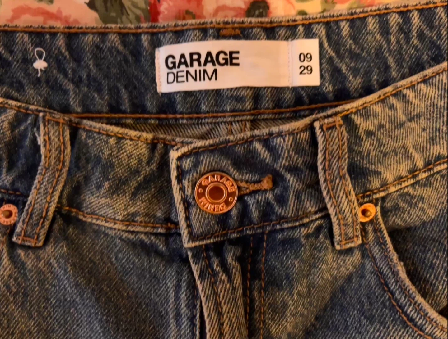 garage festival shorts in lila blue - photo 3