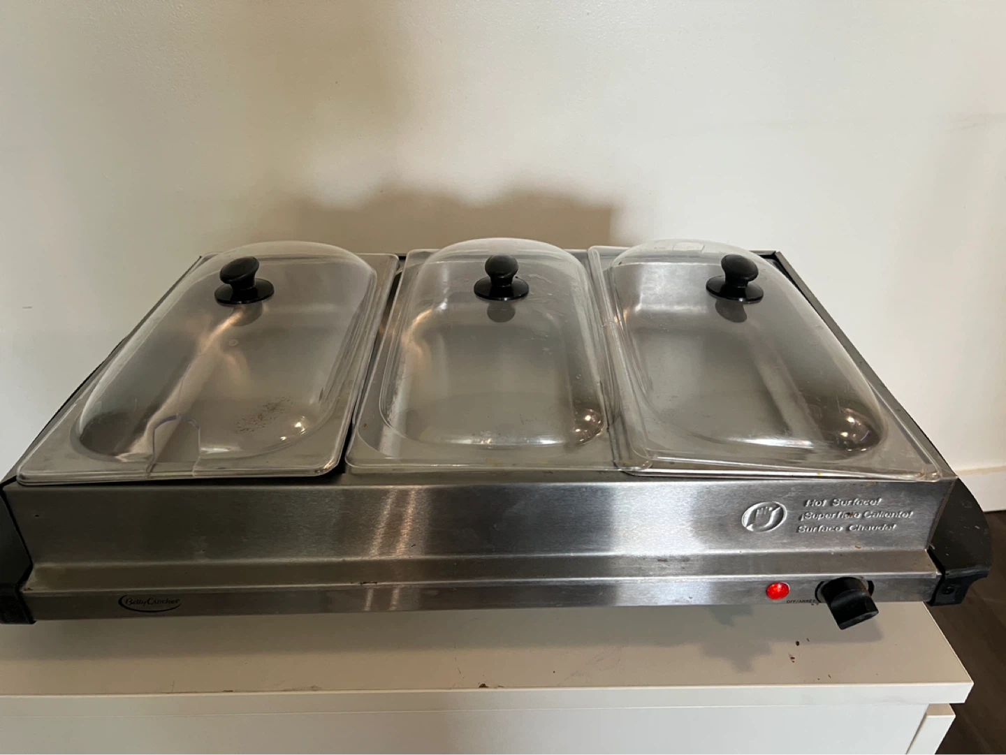 Betty Crocker 3-Tray Warming Platter - photo 3