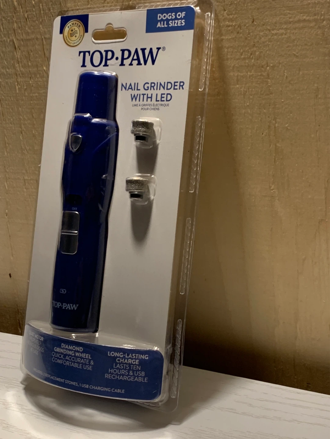 TOP-PAW Pet Nail Grinder with LED - photo 3