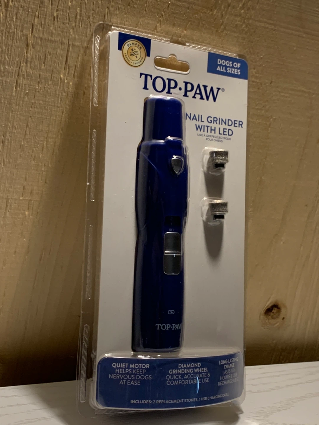 TOP-PAW Pet Nail Grinder with LED - photo 2