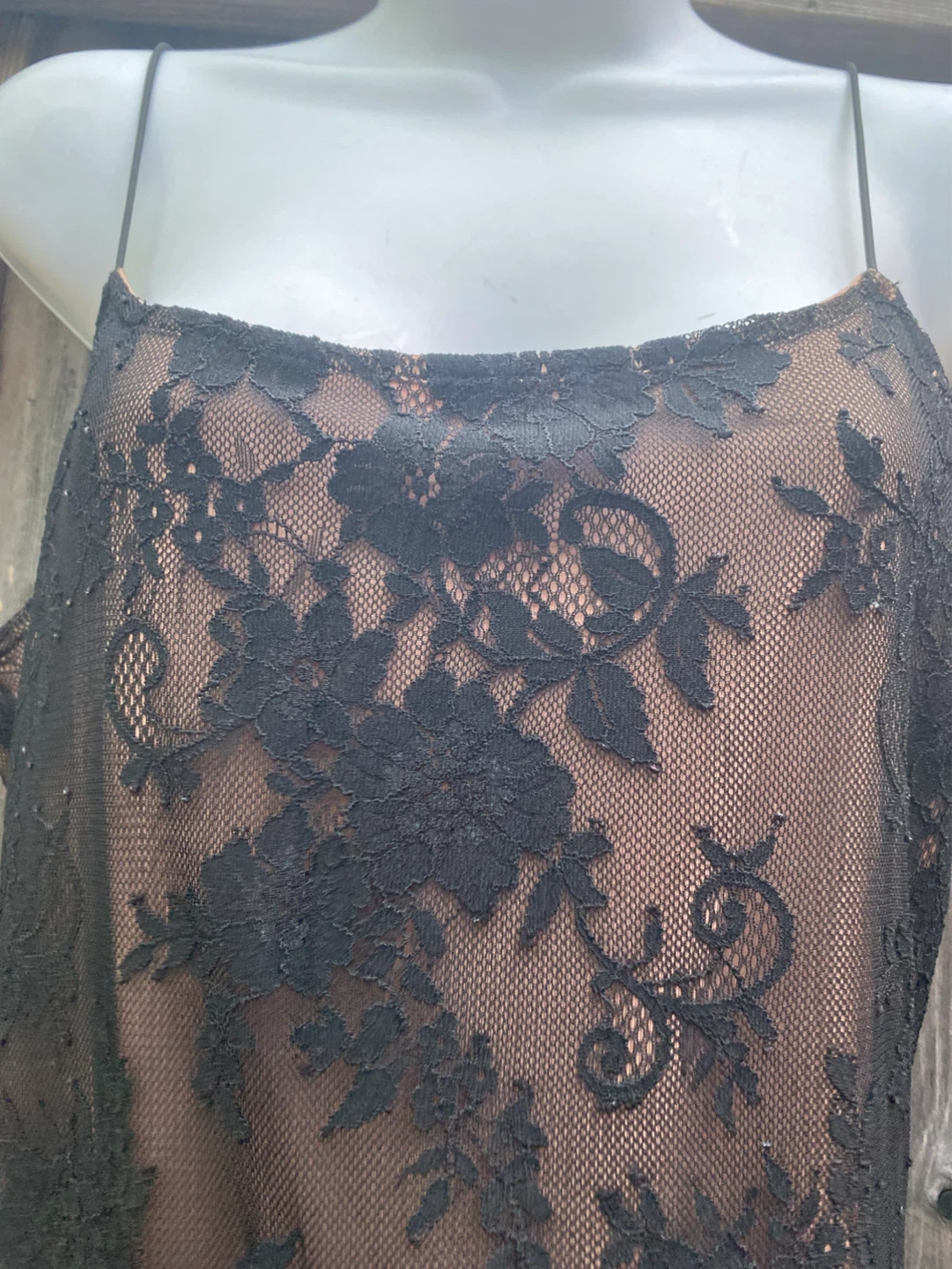 DYNAMITE Black Lace Slip Dress, Size Small - photo 4