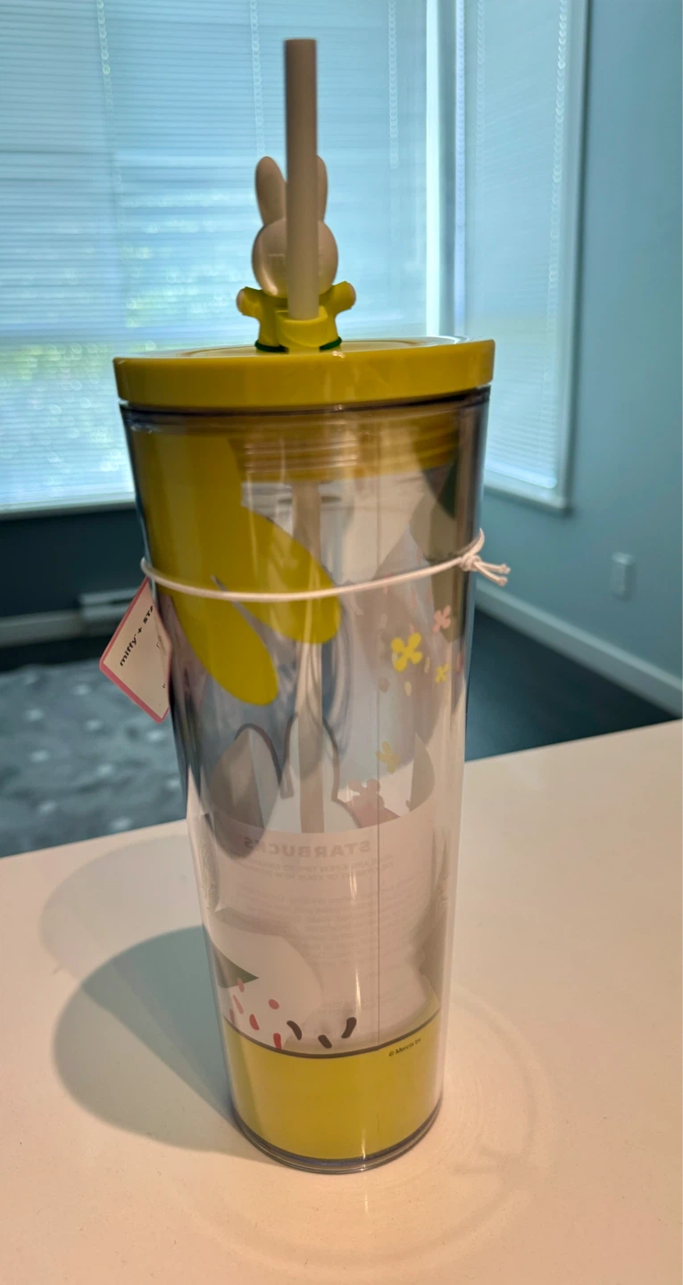 Starbucks Miffy Tumbler with Straw - photo 2