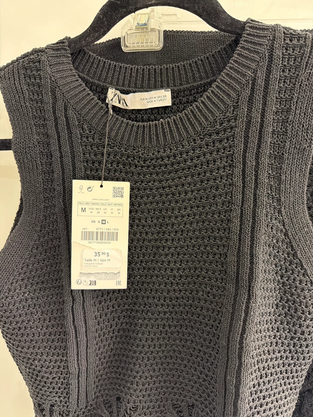Zara Knit Top and Skirt Set sz M and L - photo 2