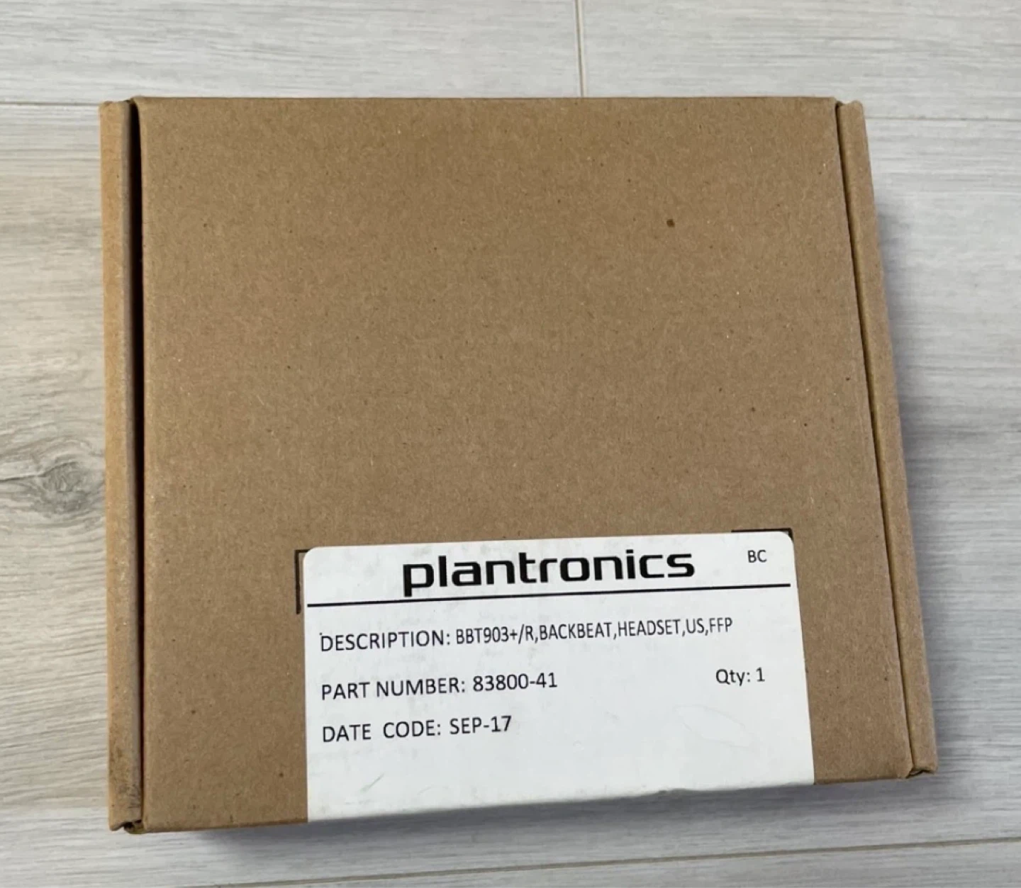 New in Box 🎧 Plantronics BackBeat Bluetooth hands free Headset - photo 2