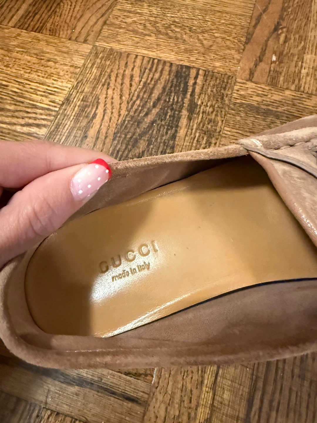 Gucci Suede Horsebit Loafers - Size 36 - photo 5