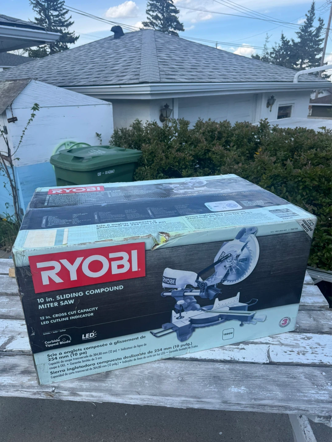 10 Inch Ryobi Mitre Saw