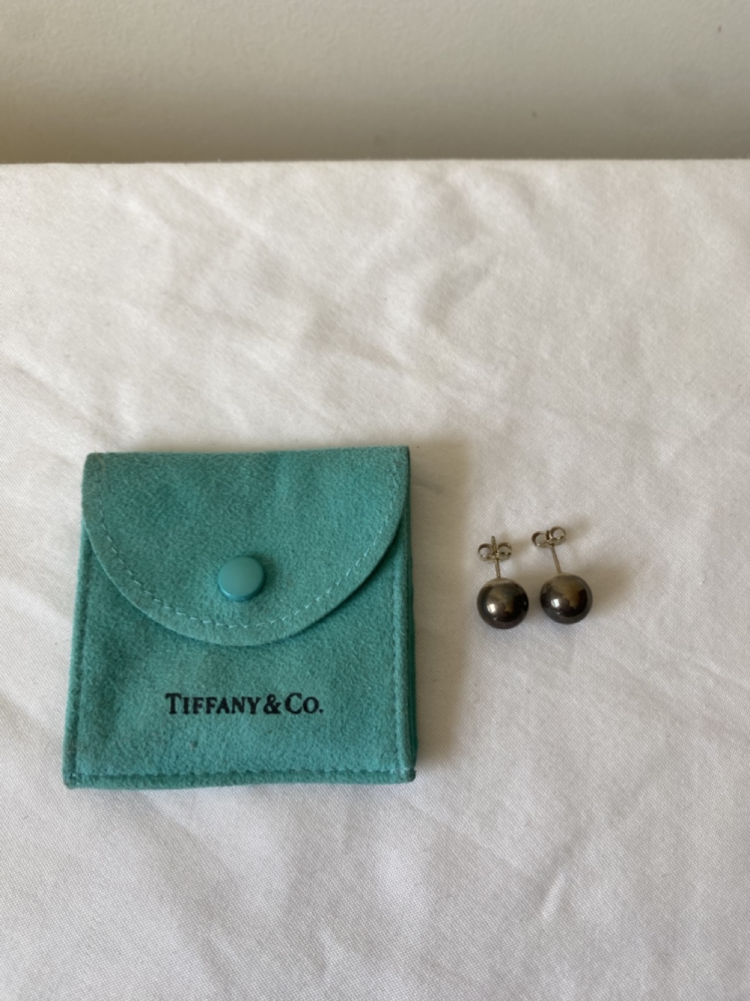 Tiffany silver earrings