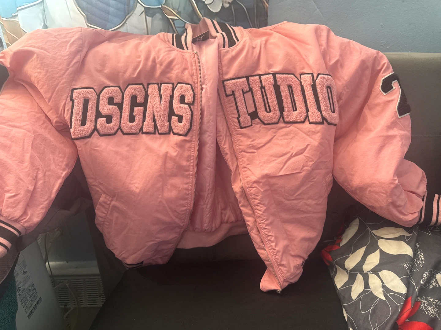 Pink Bomber Jacket DSGNSTUDIO 2