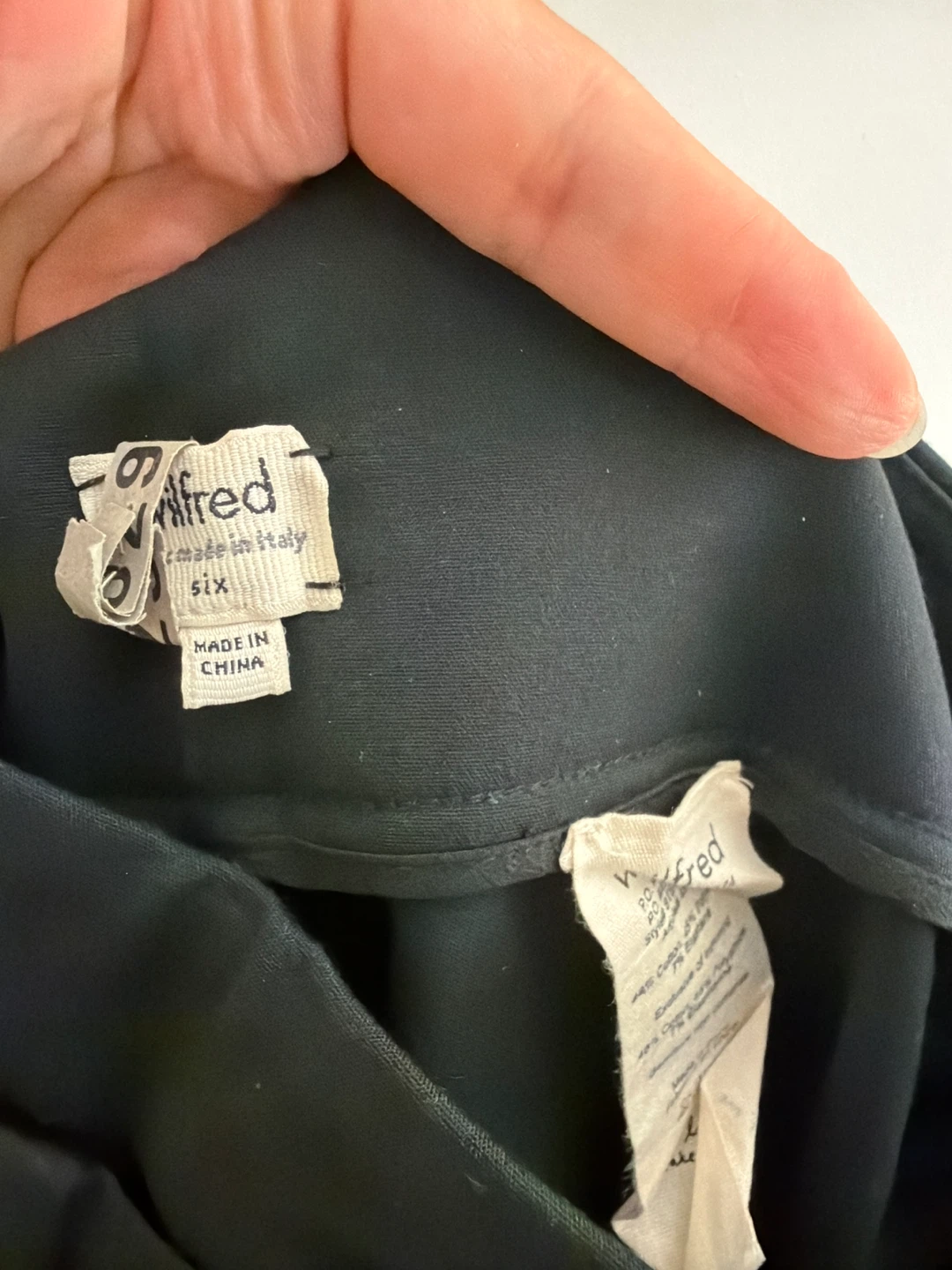 Aritzia Wilfred Black Zip Pants - Size 6 - photo 3