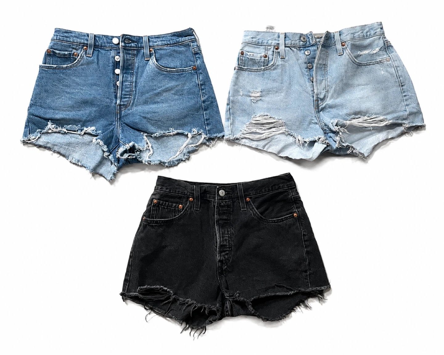 Vintage Levi’s Cutoff Shorts x3 Perfect Summer Staple