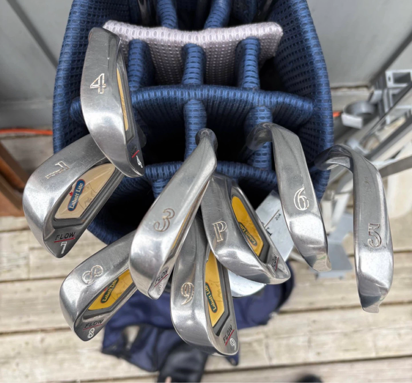 Golf Club Set with Bag and Push Cart - photo 2