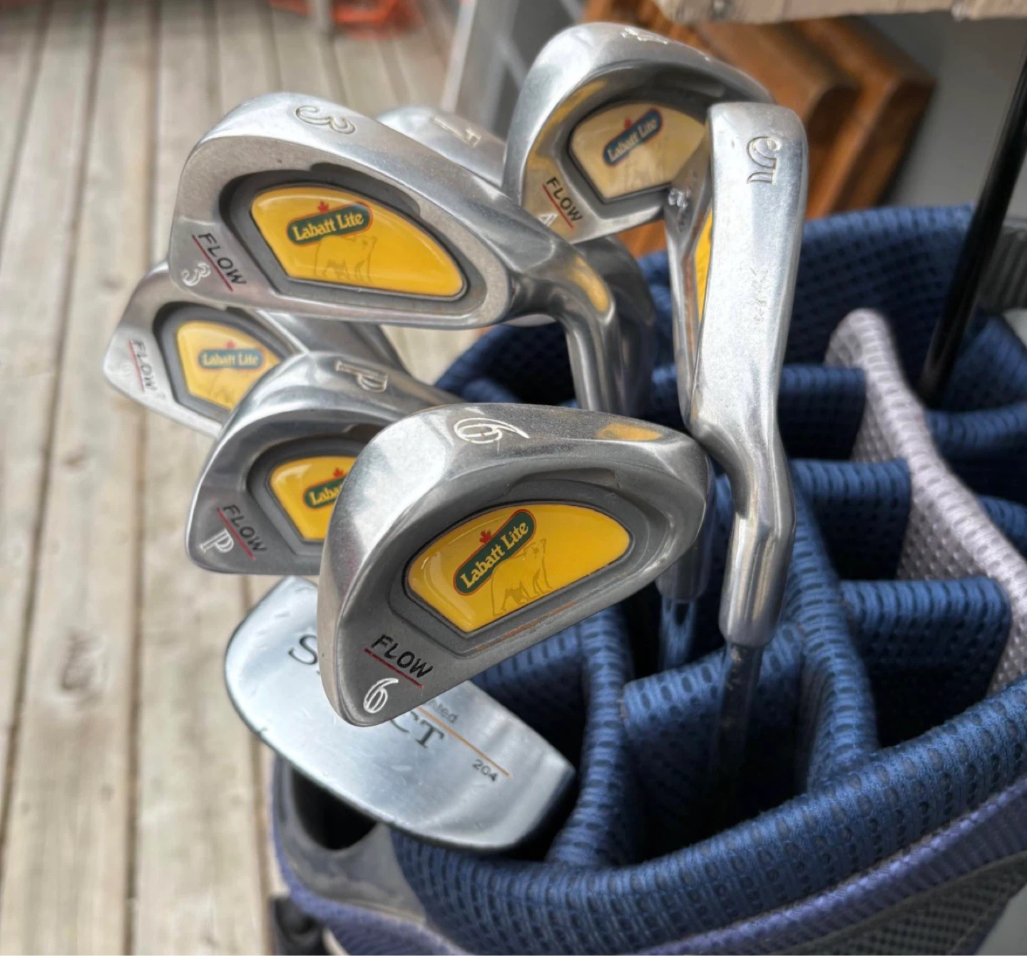 Golf Club Set with Bag and Push Cart - photo 4