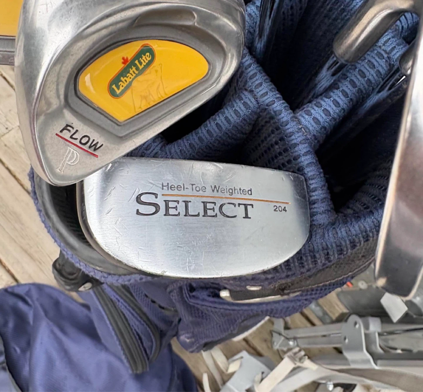 Golf Club Set with Bag and Push Cart - photo 3