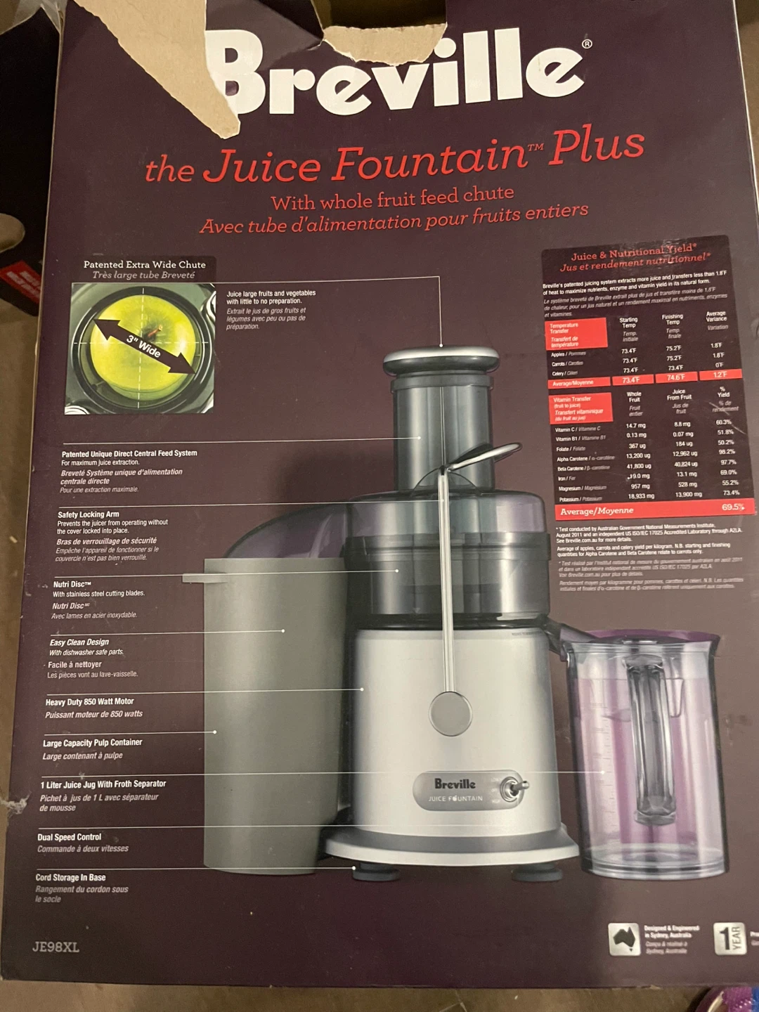 Breville the Juice Fountain Plus - photo 2
