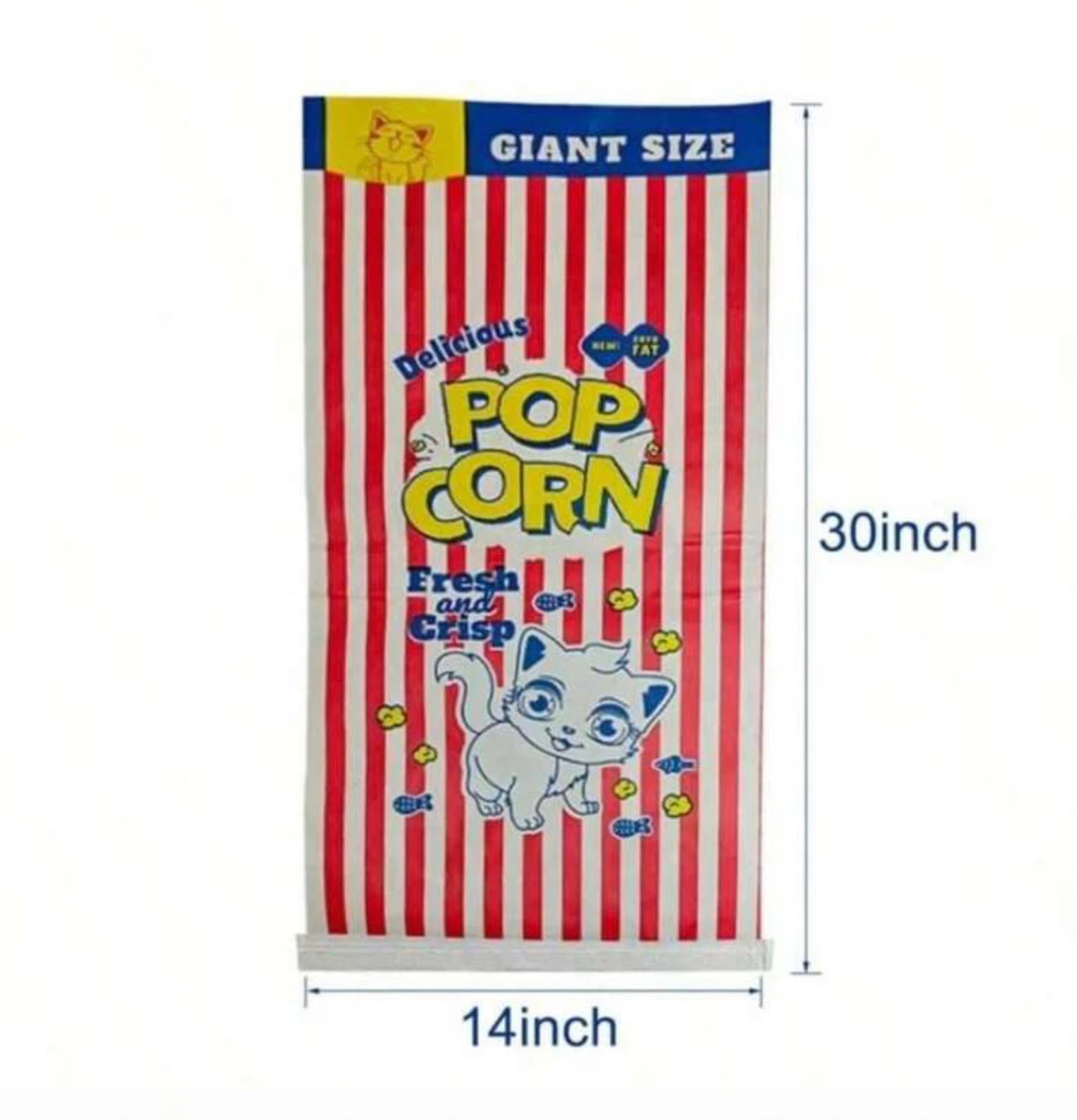 Giant Popcorn Bag Style Pet Bed