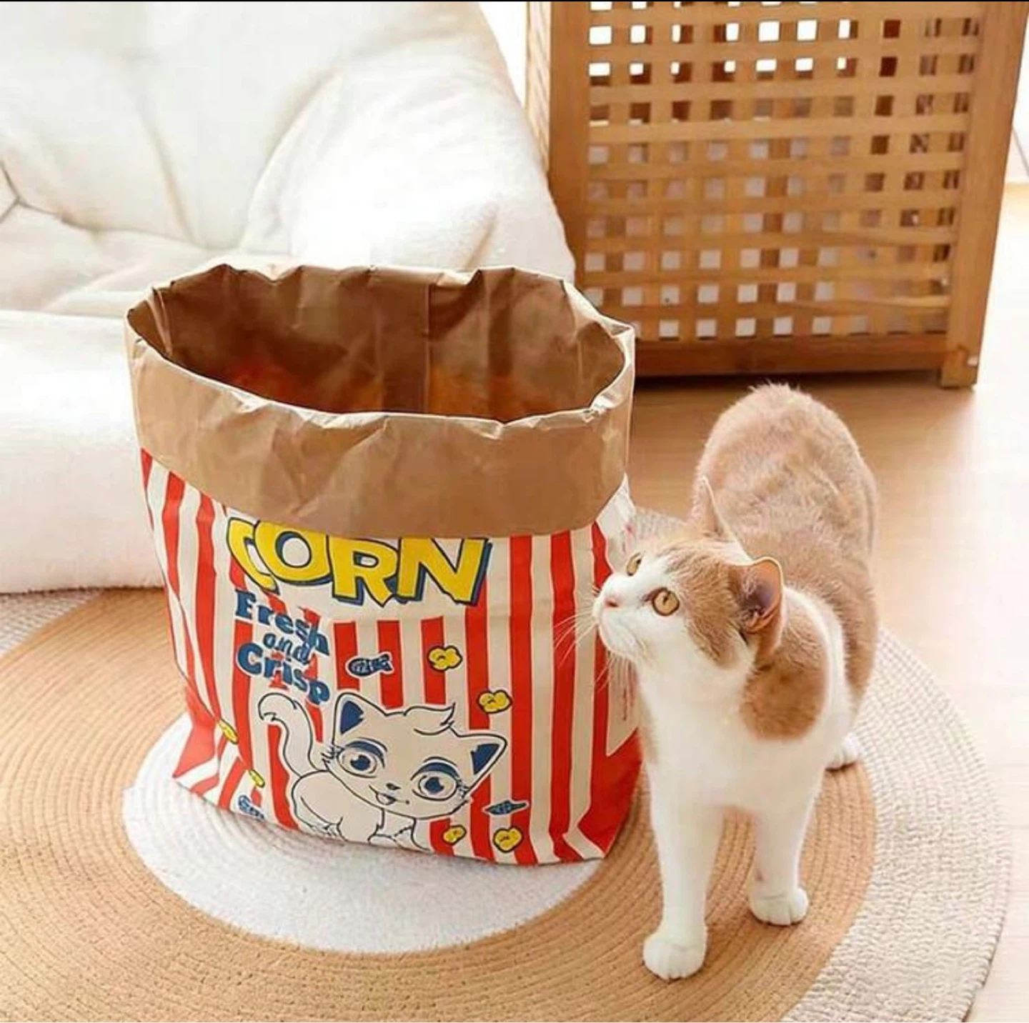 Giant Popcorn Bag Style Pet Bed - photo 2