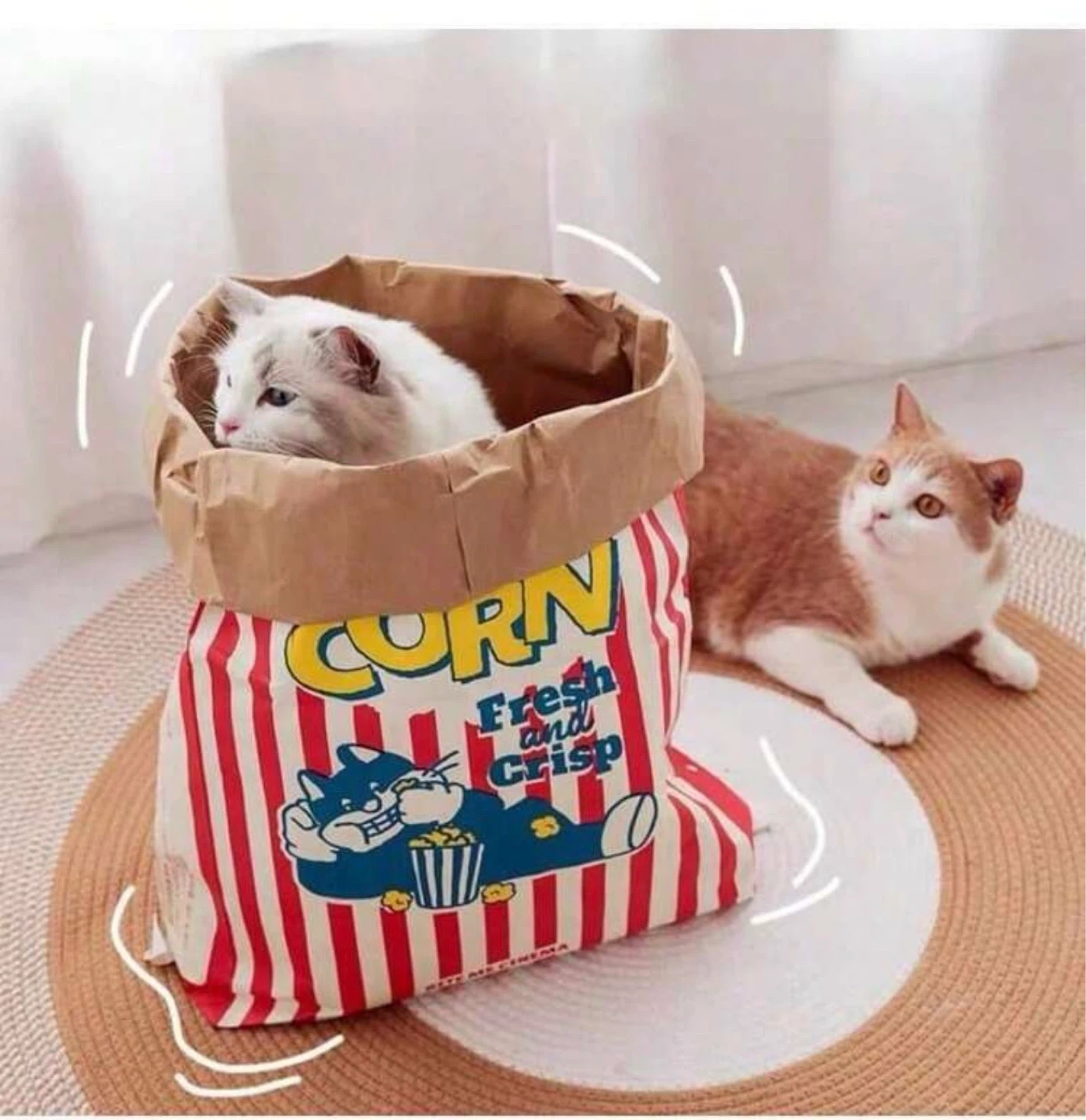 Giant Popcorn Bag Style Pet Bed - photo 5