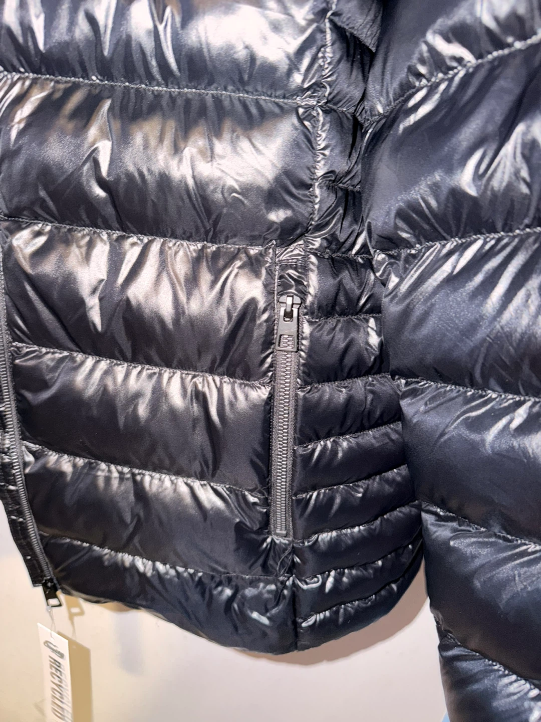 Black Hooded Puffer Jacket - photo 5