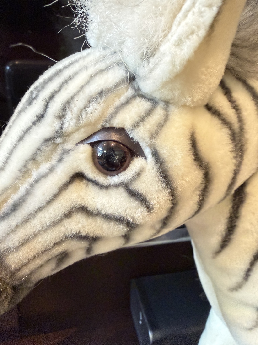 Vintage Plush Zebra Stuffed Animal - photo 3