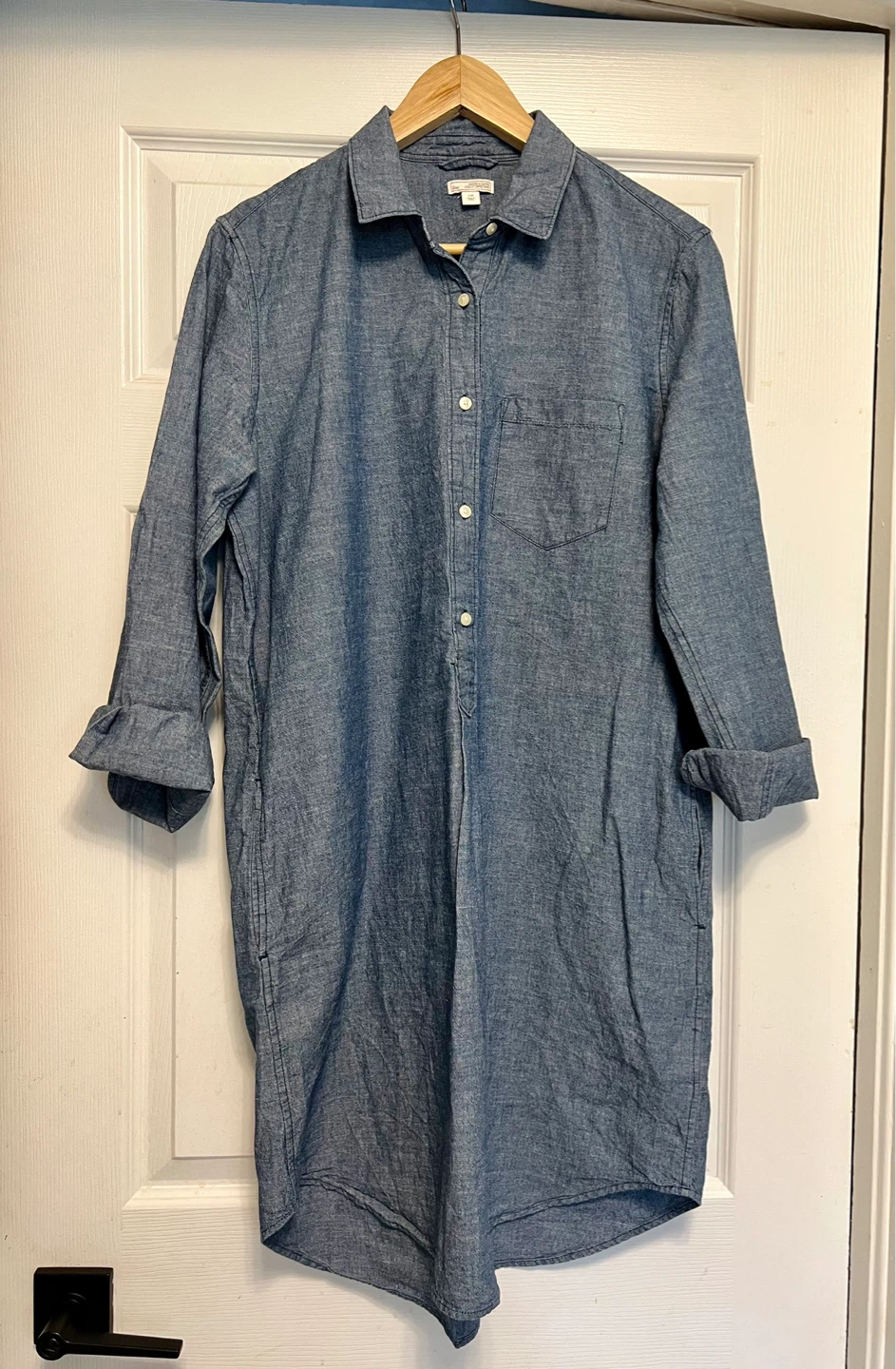 Gap Chambray Shirt Dress L/G