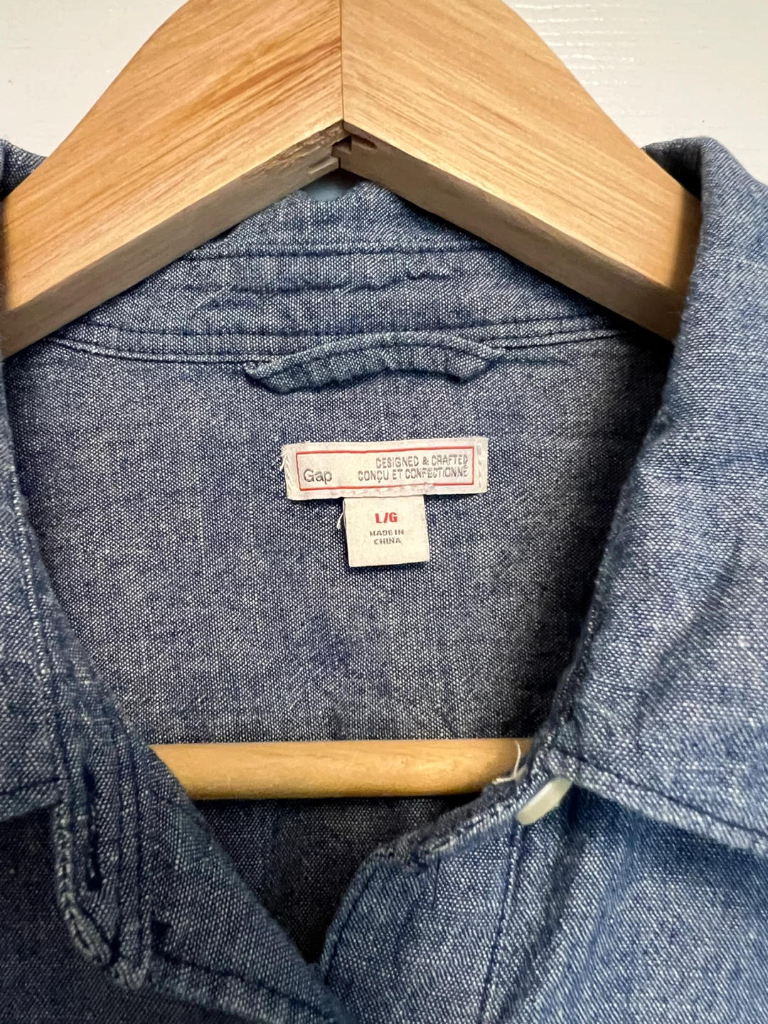 Gap Chambray Shirt Dress L/G - photo 2