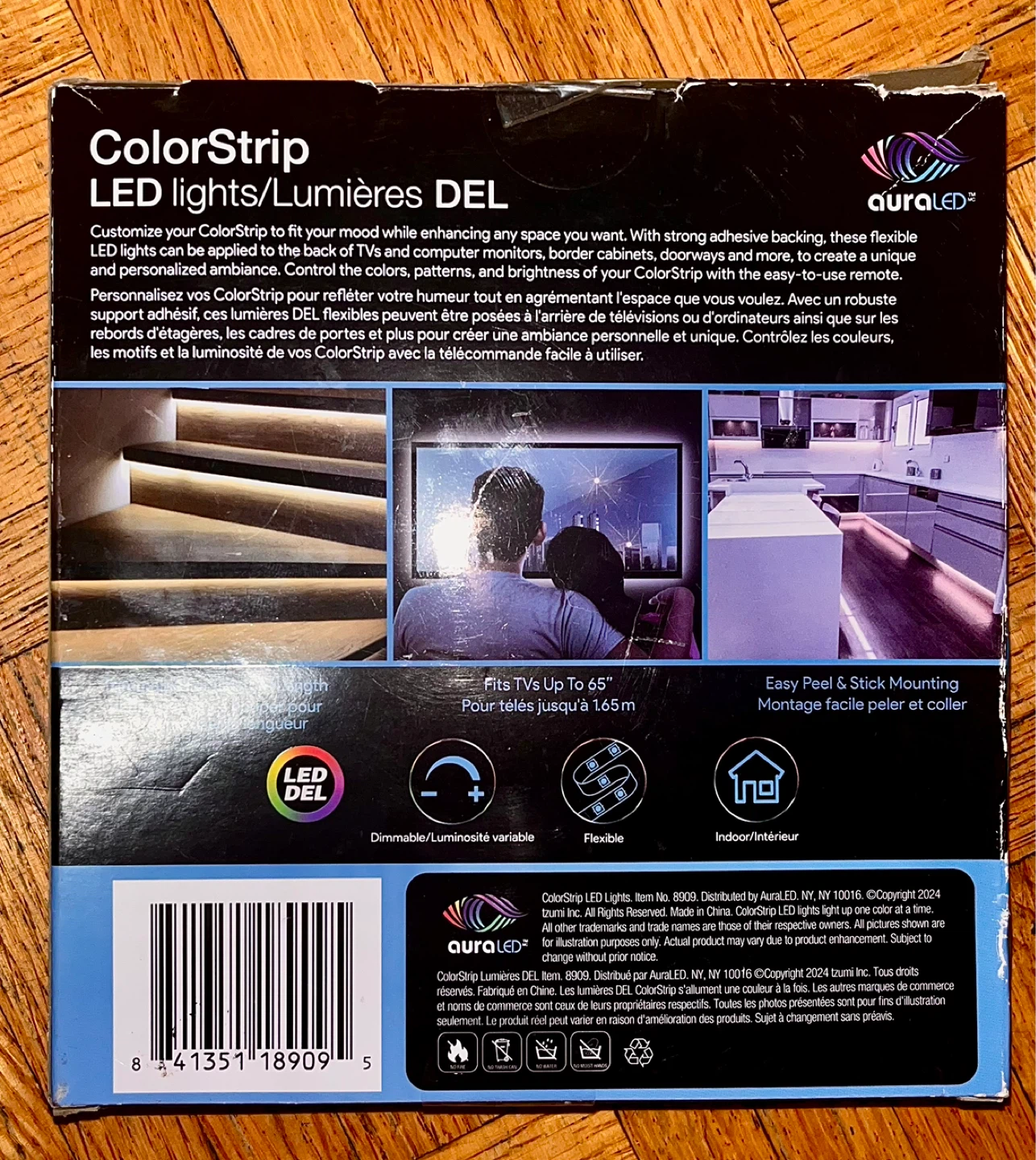 AuraLED ColorStrip LED Lights 10'/3m - photo 2