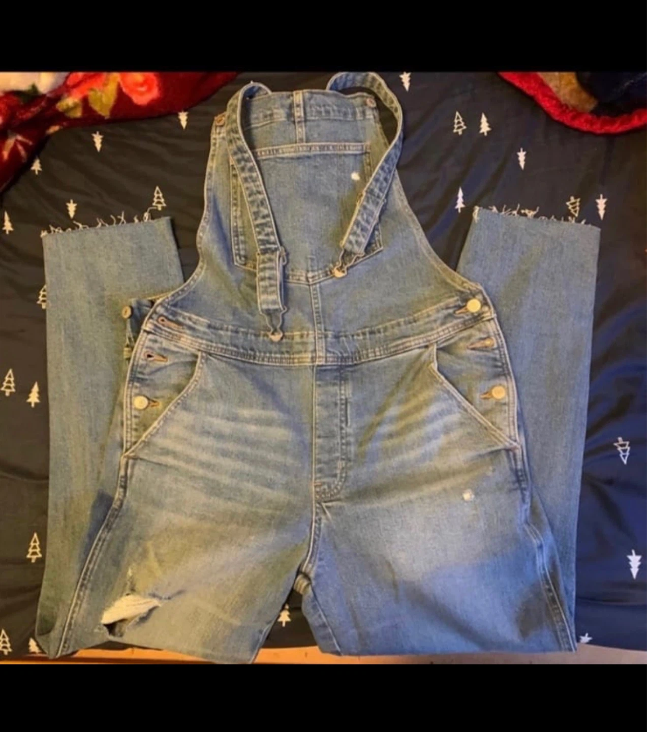 Old Navy Denim Overalls Size 12