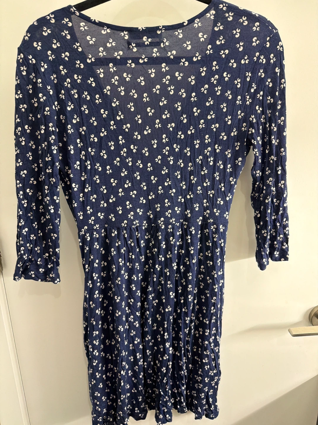Urban Outfitters Navy Floral Print Dress M-M - photo 4