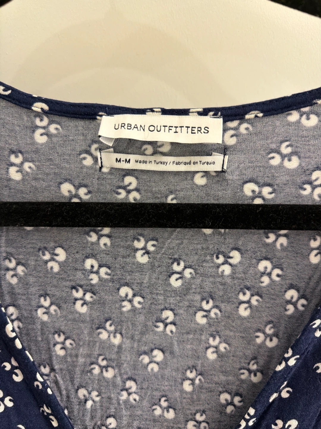 Urban Outfitters Navy Floral Print Dress M-M - photo 2