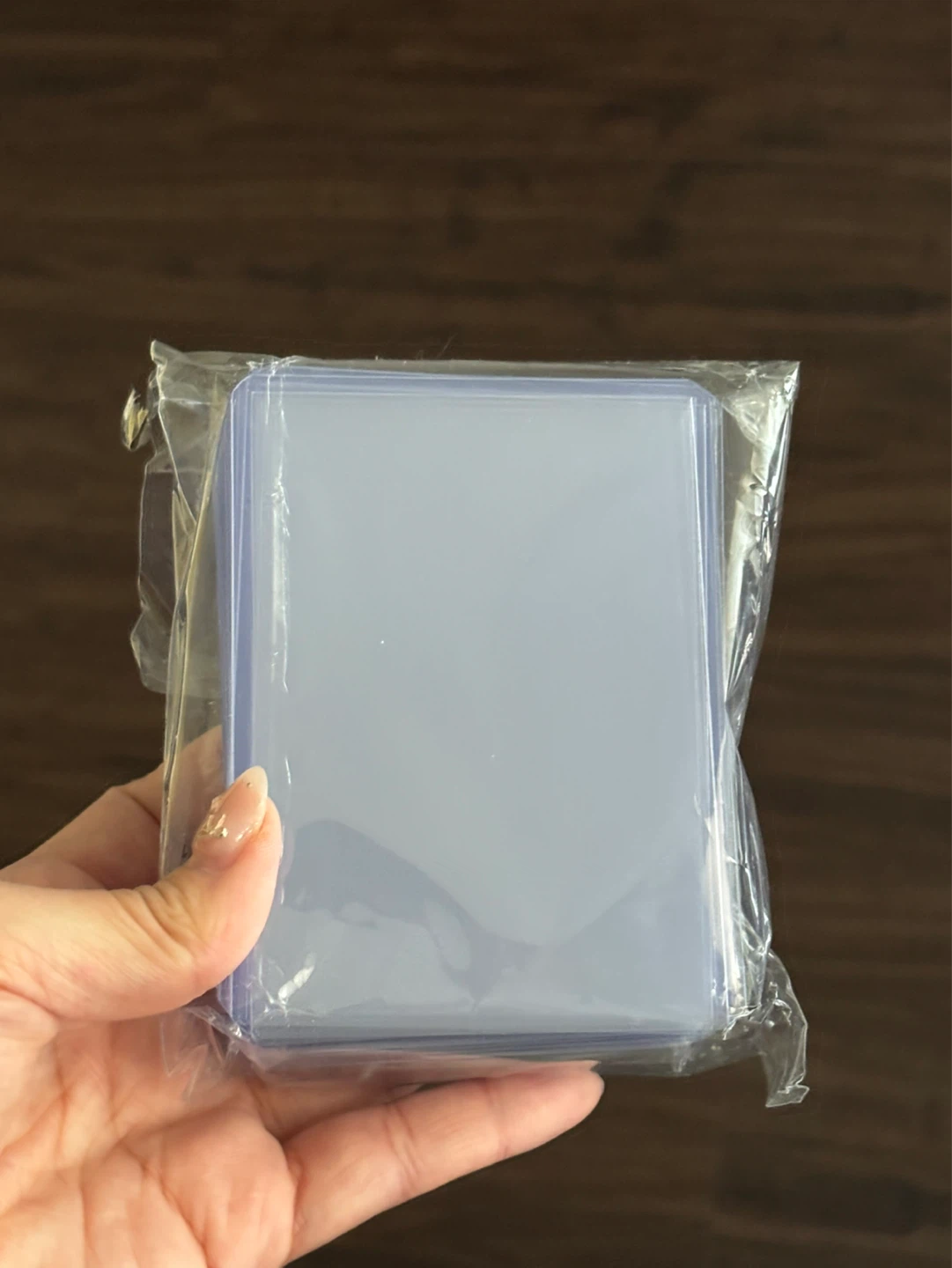 Clear Card Sleeves Pack