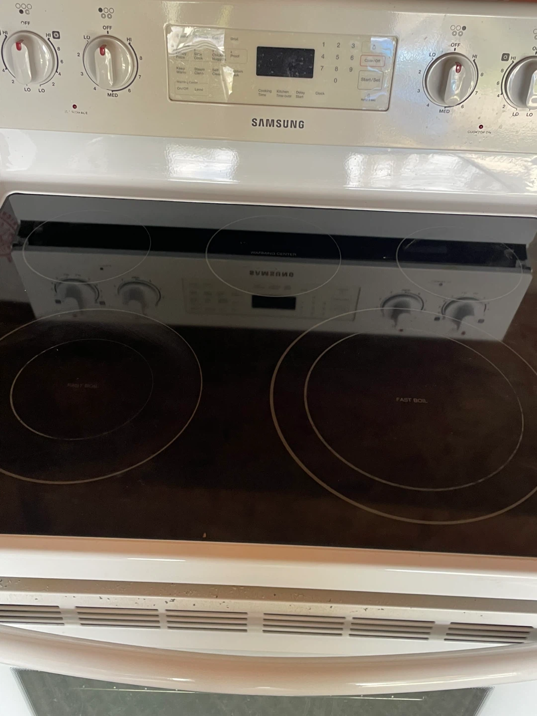 Samsung Electric Range with Smooth Top