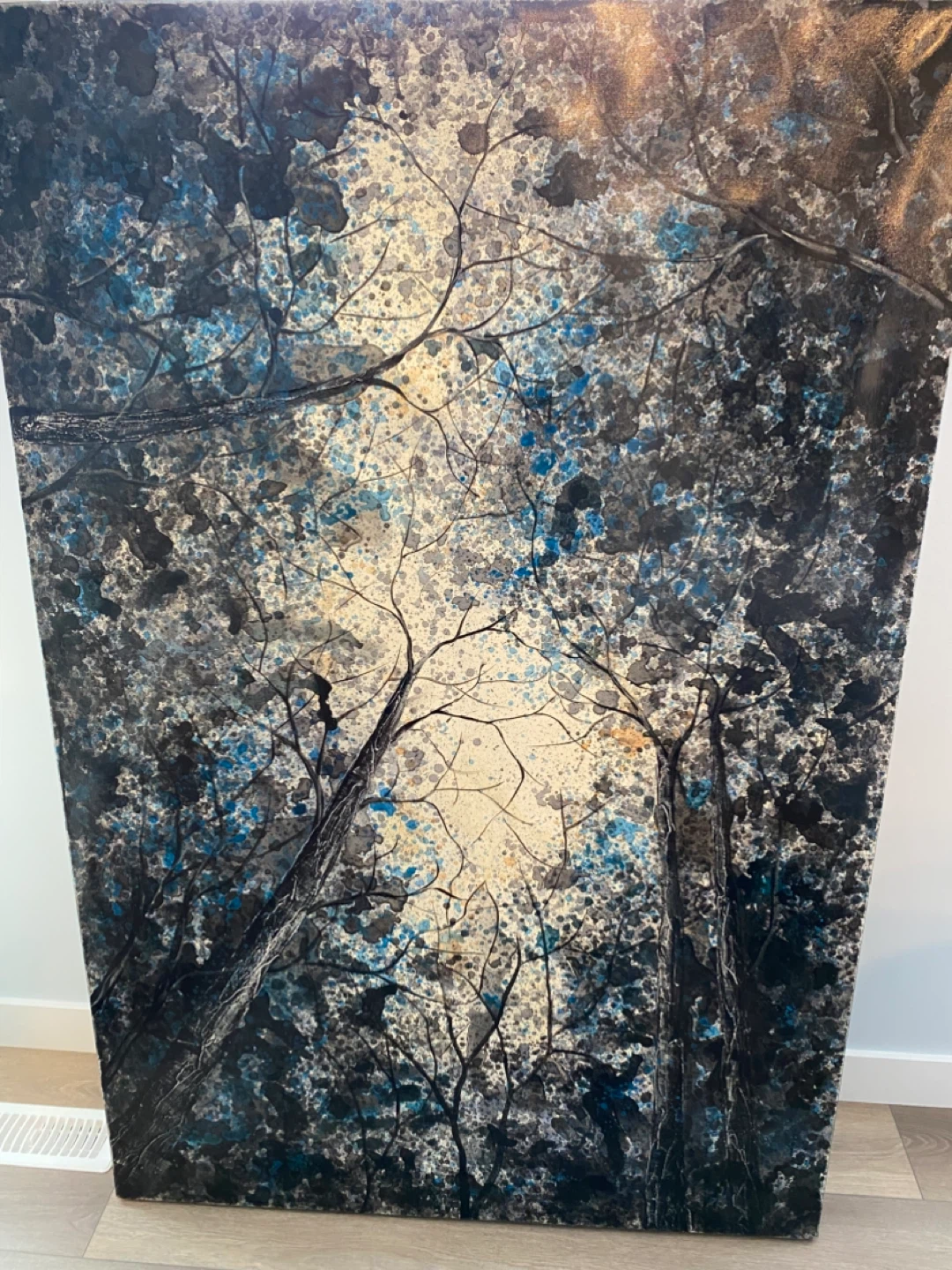 Large Abstract Tree Canopy Wall Art
